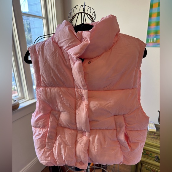 Zara Other - Zara Light Pink Kids Puffer Vest